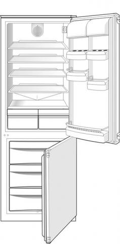 Airlux HZDI2626/02 ARI31CA 321566 Koelkast wisselstukken