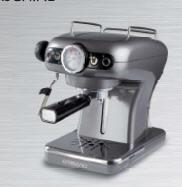 Ariete 1389 00M138907ALA CAFFè RETRò 1389 (GREY) Schoonmaak Ontkalker