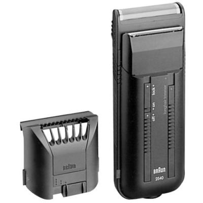Braun 2540 S, black-translucent 5596 E-Razor, Shave & Shape, Entry onderdelen en accessoires
