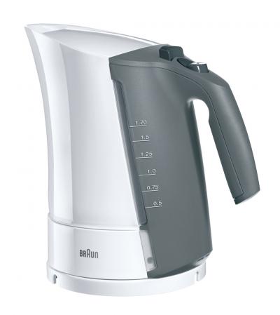 Braun 3221-WK300 WH 0X21010040 Multiquick 3 Water kettle WK 300 White Kamperen Koffie Accessoire