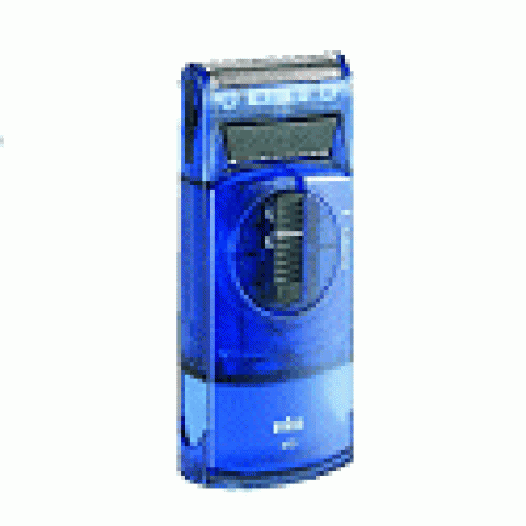 Braun 370, dark grey/orange, "D. Bergkamp" 5615 Pocket Twist plus, Pocket, E-Razor onderdelen en accessoires