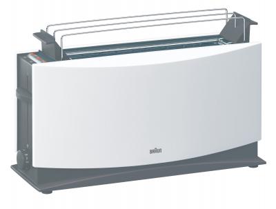 Braun 4119-HT550 0X81260888 Multiquick 5 Toaster HT 550 White onderdelen en accessoires