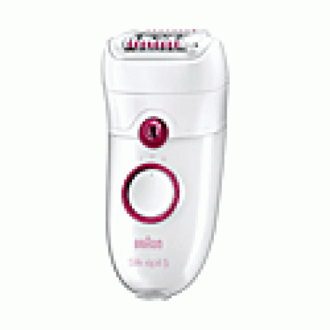 Braun 5-329, Silk Epil 5, Legs, Body& Face, SE brush 5357, white/pink 5340 Silk-épil 5 onderdelen en accessoires