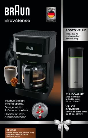 Braun KF6031 0X13211016 BrewSense Coffee Maker 3107 - KF6031BK Schoonmaak accessoires