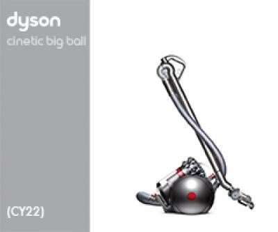 Dyson CY22 15274-01 CY22 Absolute EURO 215274-01 (Iron/Sprayed Nickel/Red) 2 Stofzuiger Elektronica