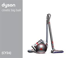 Dyson CY26/Cinetic Big Ball (CY 26) 228415-01 CY26 Absolute 2 EU Ir/SNk&Rd/Ir (Iron/Sprayed Nickel & Red/Iron) Stofzuiger Elektronica