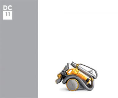 Dyson DC11 06555-08 DC11 Allergy Euro  (Steel/Yellow) onderdelen en accessoires