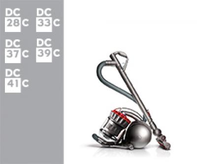 Dyson DC28C/DC30C/DC33C/DC37C/DC39C Origin/DC41C 01855-01 DC33C Origin Extra Euro 101855-01 (Iron/Bright Silver/Moulded Blue) 1 onderdelen