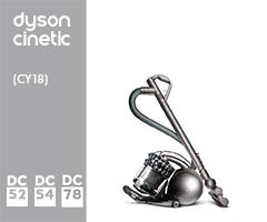 Dyson DC52/DC54/DC78/CY18 04534-01 DC52 Allergy Complete Euro 204534-01 (Iron/Bright Silver/Satin Silver & Red) 2 onderdelen