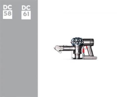 Dyson DC58/DC61 38732-01 DC61 Trigger EU Ir/SNk/Ir 238732-01 (Iron/Sprayed Nickel/Iron) 2 onderdelen en accessoires