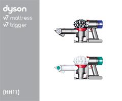 Dyson HH11/v7 mattress/v7 trigger 282065-01 HH11 Trigger Pro EU/RU/CH Ir/SNk () (Iron/Sprayed Nickel) onderdelen en accessoires