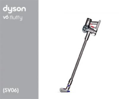 Dyson SV06 05983-01 SV06 Fluffy Euro 205983-01 (Sprayed Nickel & Red/Blue) 2 onderdelen en accessoires