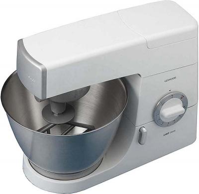 Kenwood KM336 - CHEF - white - stainless steel bowl & splashguard + AT33 0WKM336002 KM336 - CLASSIC CHEF - white - stainless steel bowl & splashguard + AT337 onderdelen en accessoires