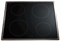 Pelgrim CKV 600 Keramische kookplaat voor combinatie met elektro-oven onderdelen en accessoires