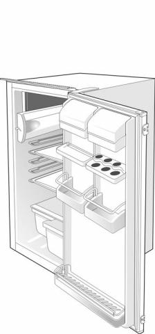 Pelgrim HTI1426/00 KK1174A/P02 172704 Koelkast Sluiting