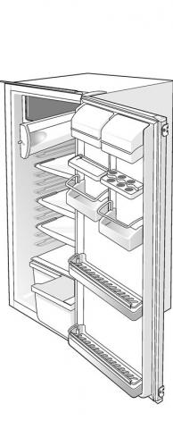 Pelgrim HTI2126/01 KK1224A/P01 149396 Diepvriezer Vriesvakklep