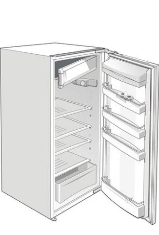 Pelgrim HTI2186/01 PKD9224A/P01 238935 Diepvriezer Vriesvakklep