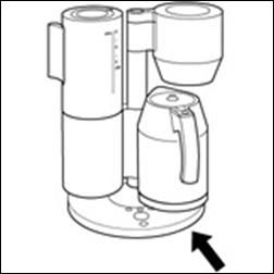 koffiezet apparaat type aanduiding 1